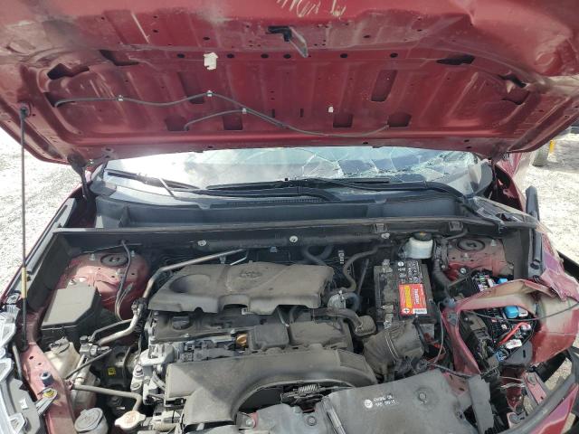 2T3H1RFV8KW054104 - 2019 TOYOTA RAV4 LE წითელი ფოტო 12