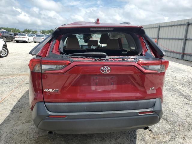 2T3H1RFV8KW054104 - 2019 TOYOTA RAV4 LE წითელი ფოტო 6