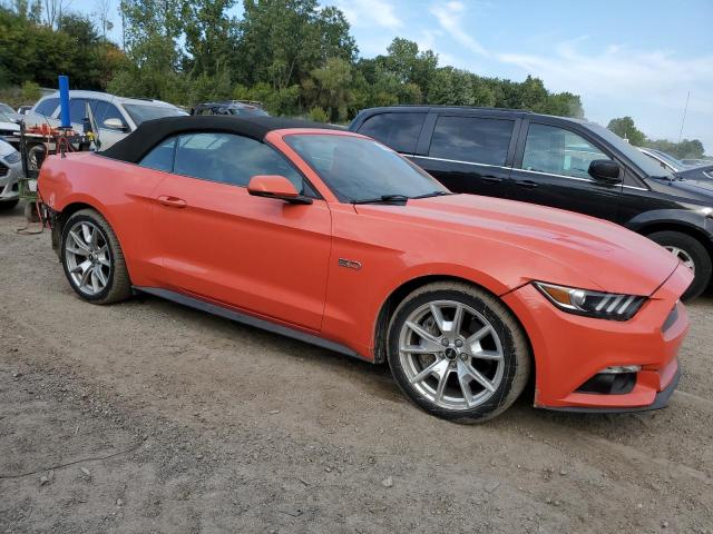 1FATP8FF6F5323621 - 2015 FORD MUSTANG GT ORANGE photo 4