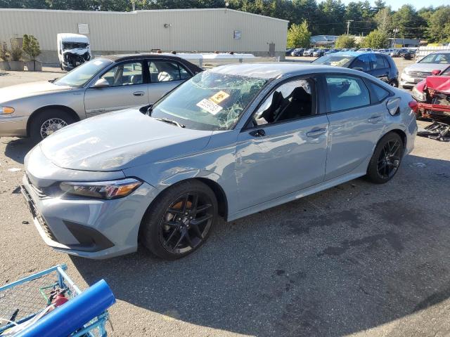 2HGFE2F55NH567626 - 2022 HONDA CIVIC SPORT 银色 照片 1