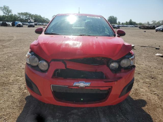 1G1JB5SH9E4150387 - 2014 CHEVROLET SONIC LS RED photo 5