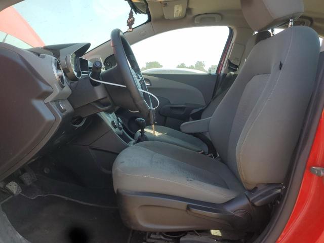 1G1JB5SH9E4150387 - 2014 CHEVROLET SONIC LS RED photo 7