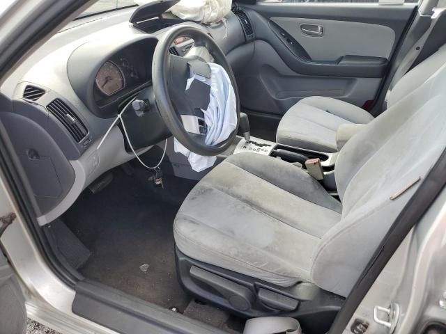 KMHDU46D29U589562 - 2009 HYUNDAI ELANTRA GLS SILVER photo 7