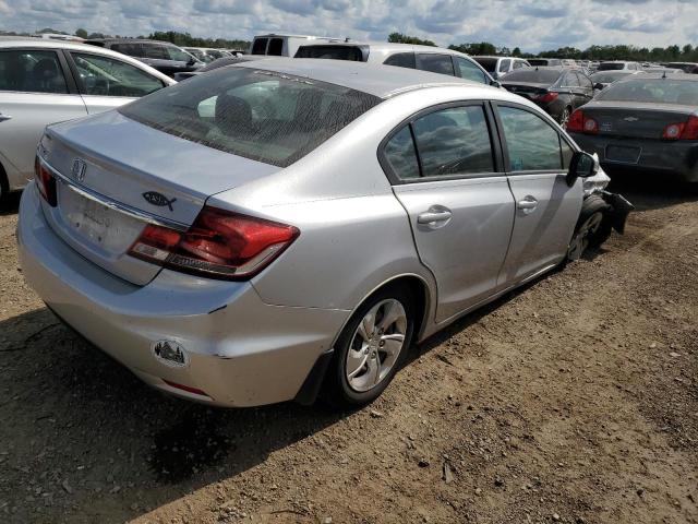 19XFB2F56DE015487 - 2013 HONDA CIVIC LX SILVER photo 3