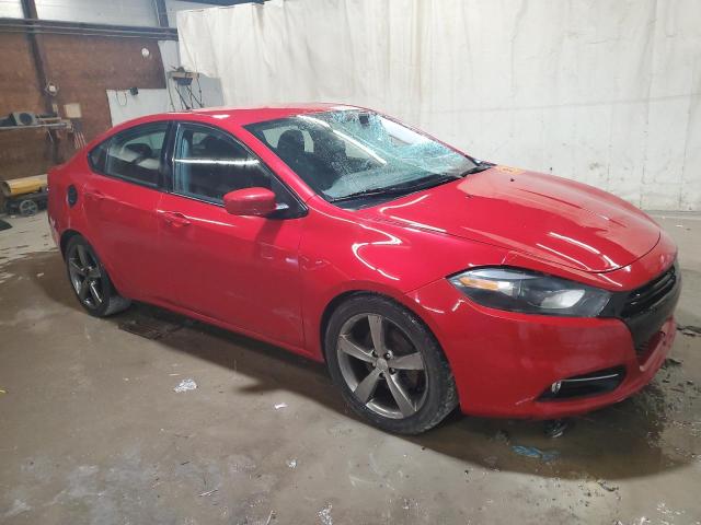 1C3CDFBA7DD324026 - 2013 DODGE DART SXT წითელი ფოტო 4