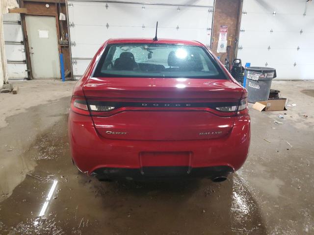 1C3CDFBA7DD324026 - 2013 DODGE DART SXT წითელი ფოტო 6