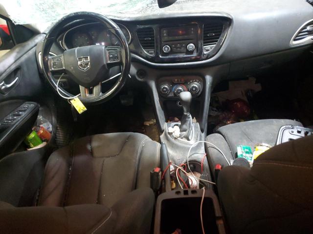 1C3CDFBA7DD324026 - 2013 DODGE DART SXT წითელი ფოტო 8