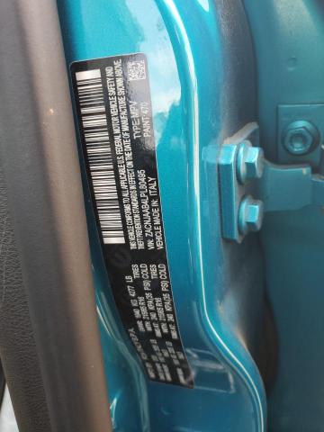 ZACNJAAB4LPL80495 - 2020 JEEP RENEGADE SPORT TEAL photo 14