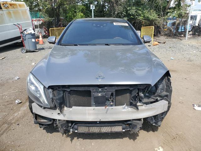 WDDUG8FB6FA113559 - 2015 MERCEDES-BENZ S 550 4MATIC SILVER photo 5