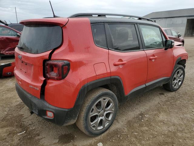 ZACNJBD1XKPJ95858 - 2019 JEEP RENEGADE LIMITED RED photo 3