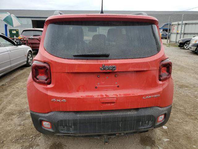 ZACNJBD1XKPJ95858 - 2019 JEEP RENEGADE LIMITED RED photo 6