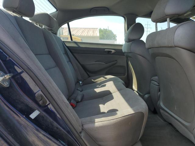 1HGFA16558L116452 - 2008 HONDA CIVIC LX BLUE photo 10