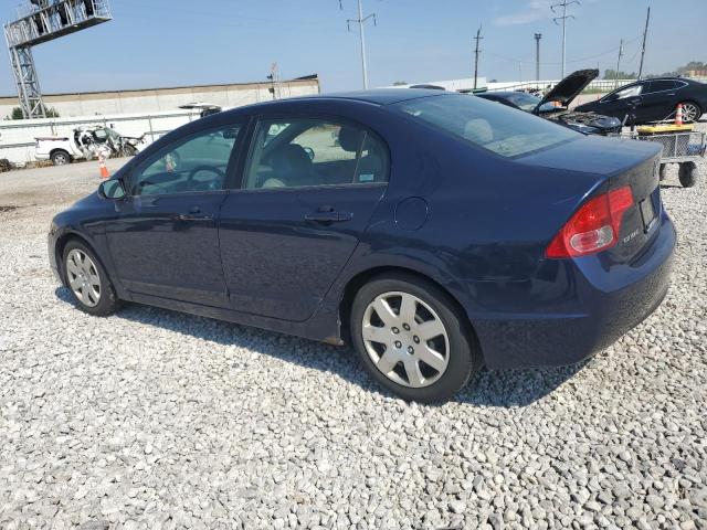 1HGFA16558L116452 - 2008 HONDA CIVIC LX BLUE photo 2
