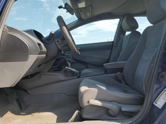 1HGFA16558L116452 - 2008 HONDA CIVIC LX BLUE photo 7