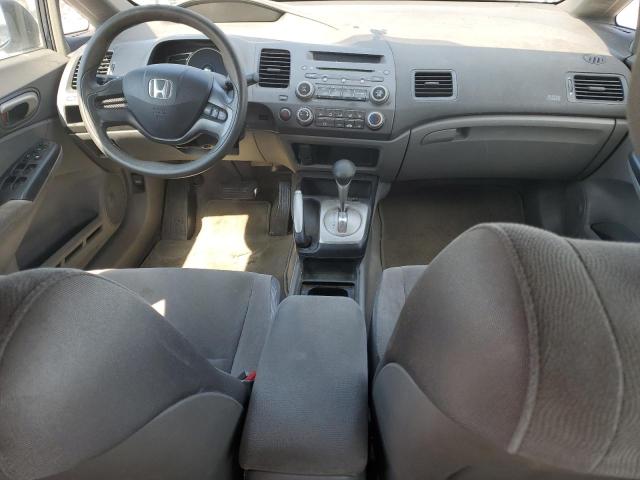 1HGFA16558L116452 - 2008 HONDA CIVIC LX BLUE photo 8