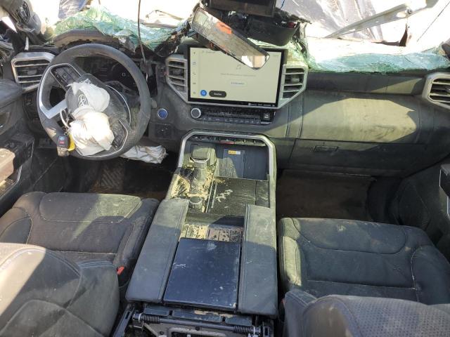 5TFNC5EC0PX003351 - 2023 TOYOTA TUNDRA CREWMAX PLATINUM Schwarz Foto 8