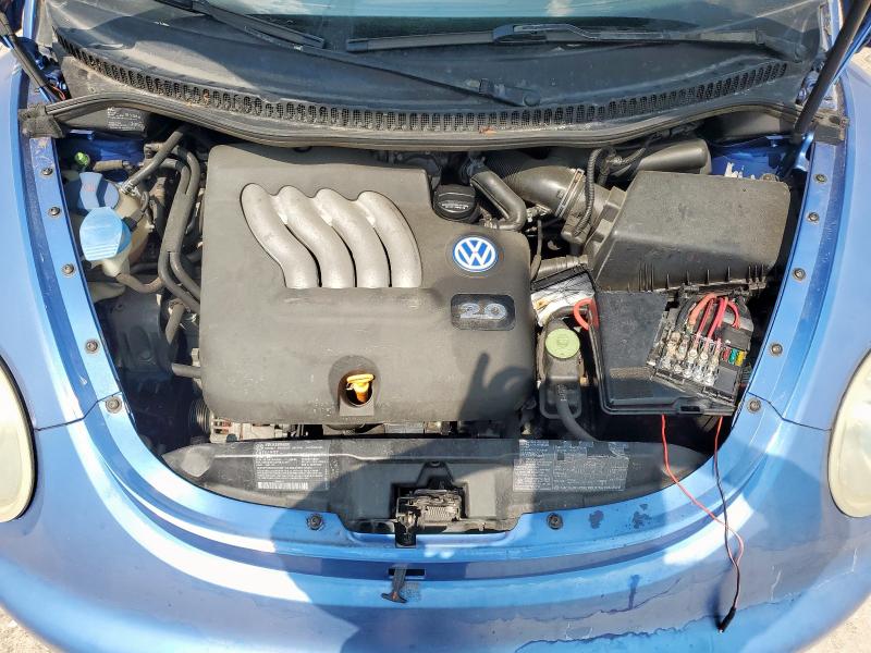 3VWCC21C2YM402682 - 2000 VOLKSWAGEN NEW BEETLE GLS ლურჯი ფოტო 11