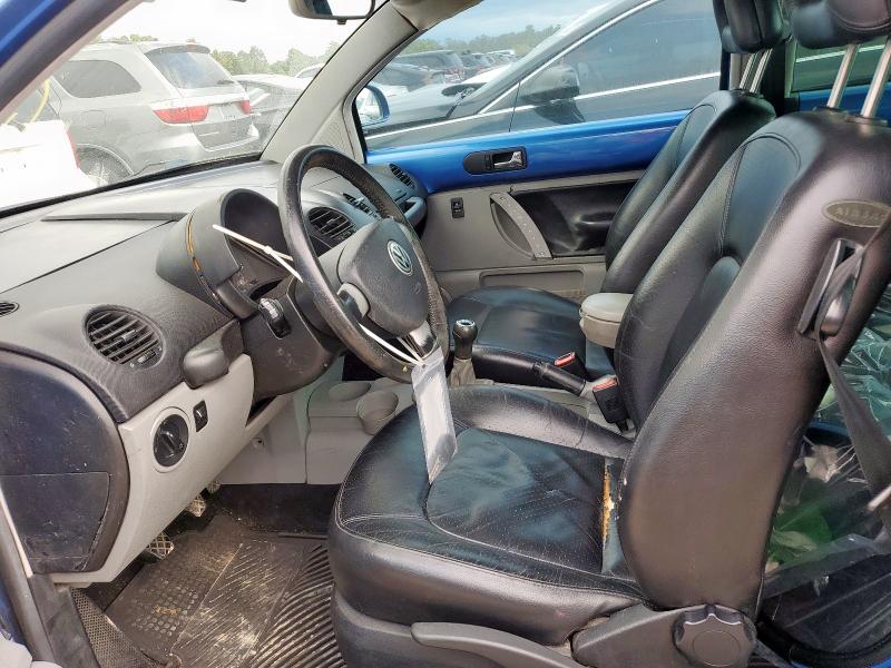 3VWCC21C2YM402682 - 2000 VOLKSWAGEN NEW BEETLE GLS ლურჯი ფოტო 7