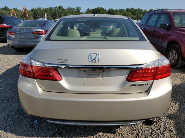 1HGCR2F87DA223603 - 2013 HONDA ACCORD EXL 金色 照片 6