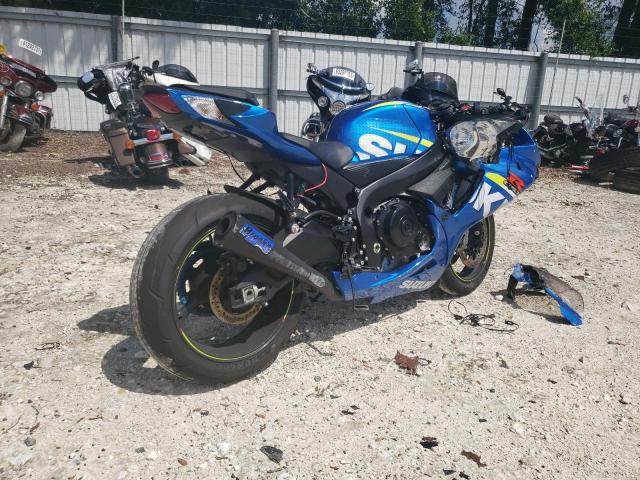 JS1GN7FA8F2100654 - 2015 SUZUKI GSX-R600 BLUE photo 4