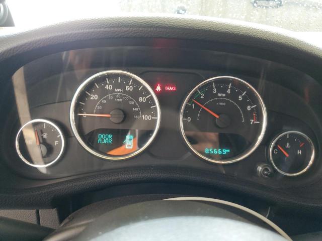 1C4BJWDG8EL298867 - 2014 JEEP WRANGLER UNLIMITED SPORT GRAY photo 9