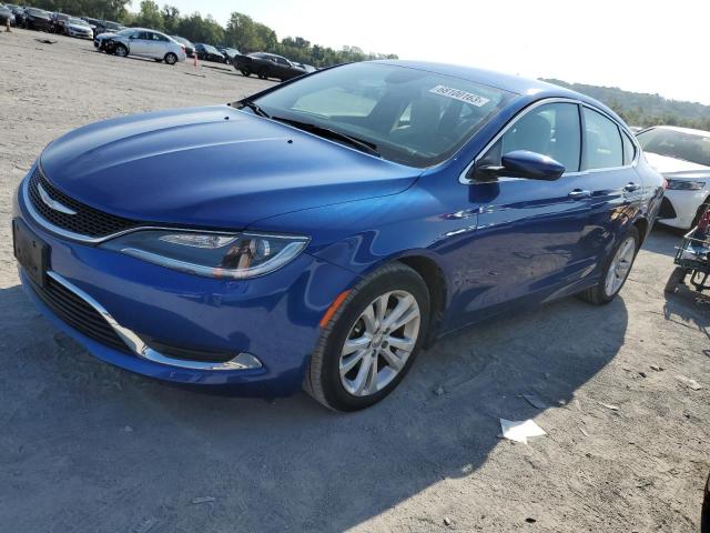 1C3CCCAG2FN739162 - 2015 CHRYSLER 200 LIMITED BLUE photo 1