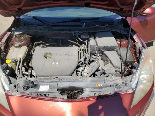 JM1BL1KF2B1407502 - 2011 MAZDA 3 I RED photo 11