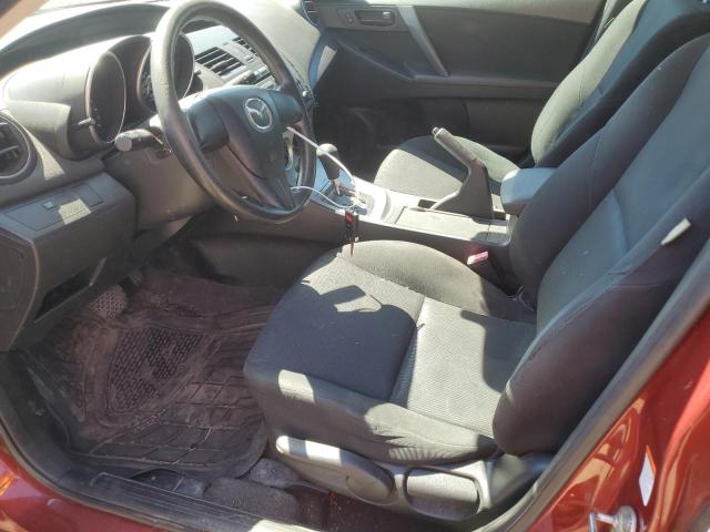 JM1BL1KF2B1407502 - 2011 MAZDA 3 I RED photo 7