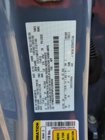 1FMEE5DP9PLC09530 - 2023 FORD BRONCO BASE ლურჯი ფოტო 12