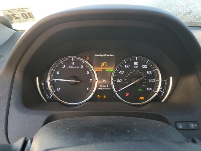 19UUB2F48LA000653 - 2020 ACURA TLX TECHNOLOGY შავი ფოტო 9