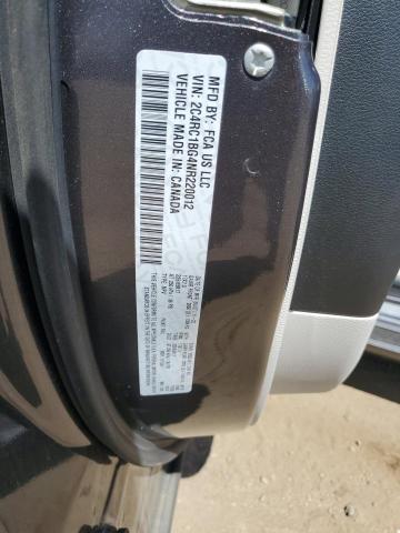 2C4RC1BG4NR220012 - 2022 CHRYSLER PACIFICA TOURING L Boz foto 13