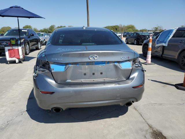 JN1FV7AP6HM851002 - 2017 INFINITI Q50 RED SPORT 400 GRAY photo 6