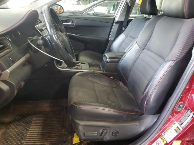 4T1BF1FK9HU781221 - 2017 TOYOTA CAMRY LE RED photo 7