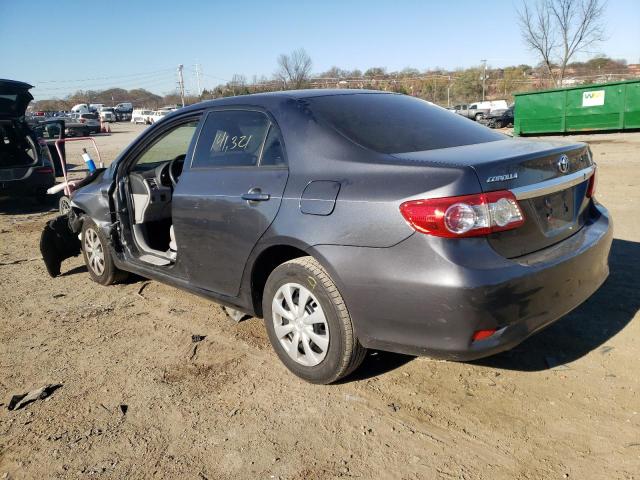 JTDBU4EE4B9168246 - 2011 TOYOTA COROLLA BASE 灰色 照片 2