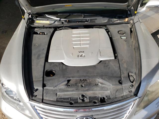 JTHGL5EF4A5041475 - 2010 LEXUS LS 460L SILVER photo 11