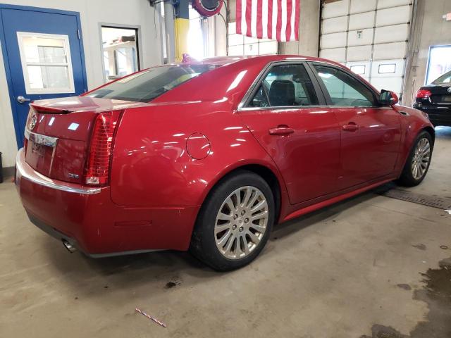 1G6DS5ED6B0106978 - 2011 CADILLAC CTS PREMIUM COLLECTION RED photo 3