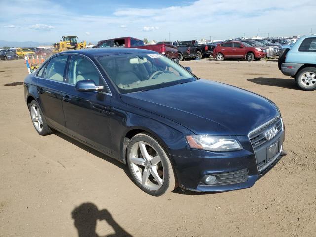 WAUHFAFL6BN023889 - 2011 AUDI A4 PREMIUM PLUS BLUE photo 4