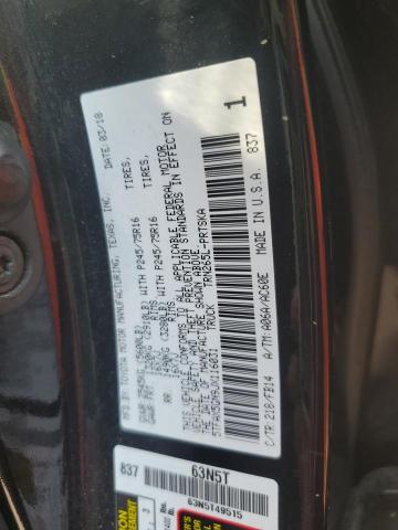 5TFAX5GN9JX116031 - 2018 TOYOTA TACOMA DOUBLE CAB BLACK photo 13