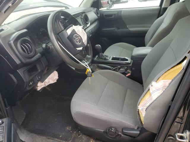 5TFAX5GN9JX116031 - 2018 TOYOTA TACOMA DOUBLE CAB BLACK photo 7