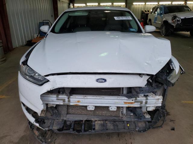 3FA6P0G72DR191540 - 2013 FORD FUSION S WHITE photo 5