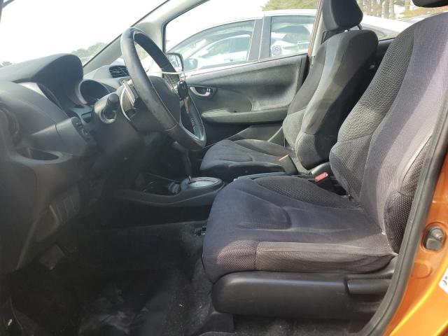 JHMGE8H4XAS008651 - 2010 HONDA FIT SPORT ORANGE photo 7