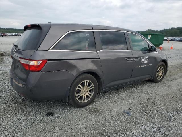 5FNRL5H61CB139029 - 2012 HONDA ODYSSEY EXL GRAY photo 3