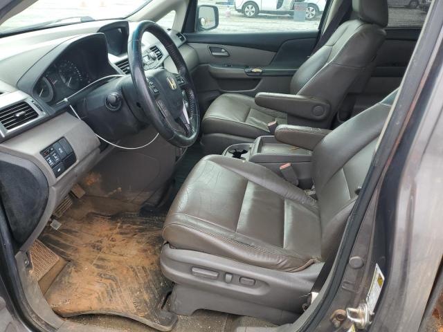5FNRL5H61CB139029 - 2012 HONDA ODYSSEY EXL GRAY photo 7