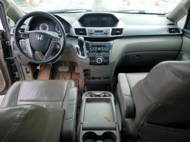 5FNRL5H61CB139029 - 2012 HONDA ODYSSEY EXL GRAY photo 8