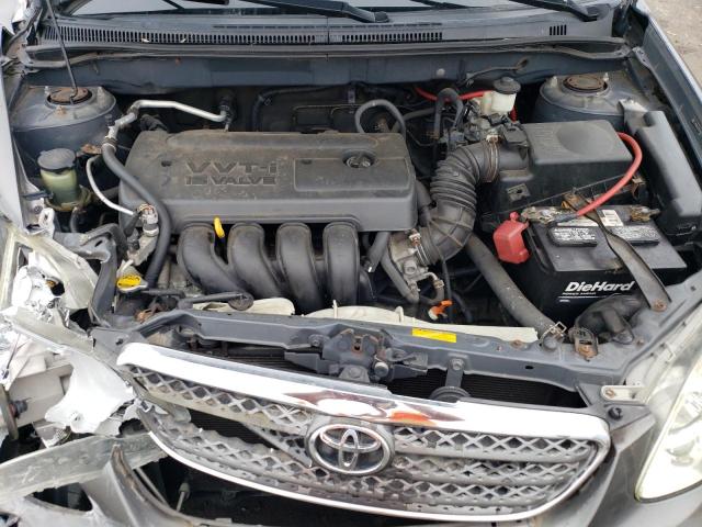 2T1BR32E07C814870 - 2007 TOYOTA COROLLA CE ნაცრისფერი ფოტო 11