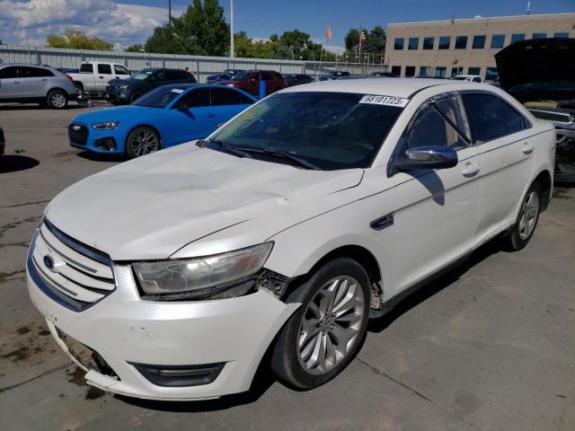 1FAHP2F80DG226310 - 2013 FORD TAURUS LIMITED WHITE photo 1