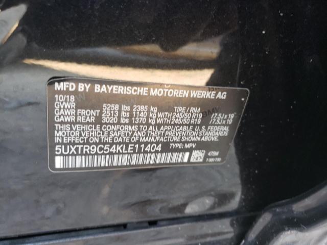 5UXTR9C54KLE11404 - 2019 BMW X3 XDRIVE30I 黑色 照片 14