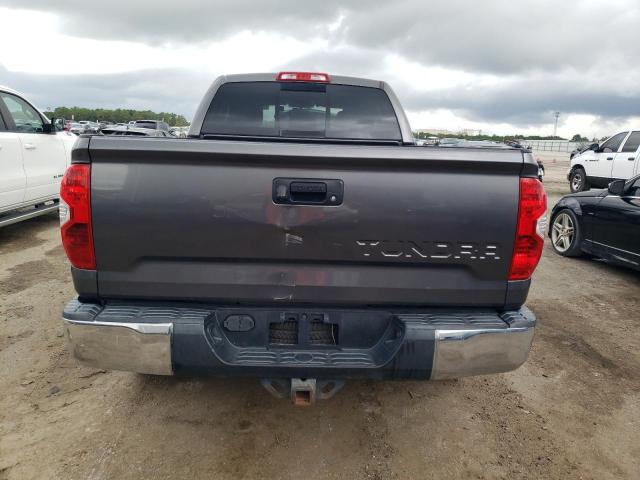 5TFRM5F18EX076475 - 2014 TOYOTA TUNDRA DOUBLE CAB SR/SR5 GRAY photo 6