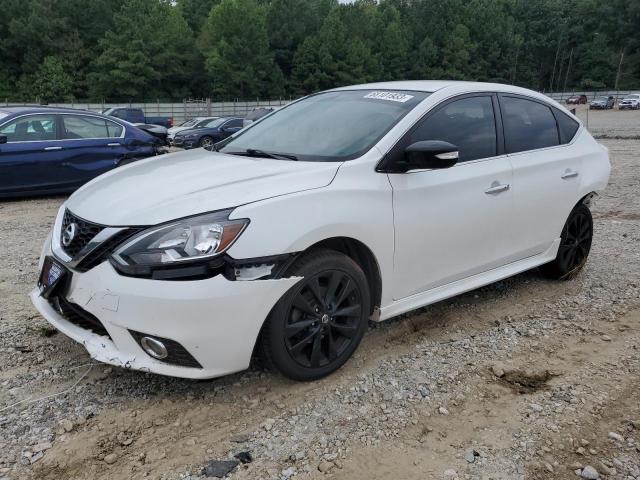 3N1AB7AP0HY273415 - 2017 NISSAN SENTRA S WHITE photo 1