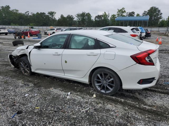 2HGFC1F72KH650931 - 2019 HONDA CIVIC EXL WHITE photo 2